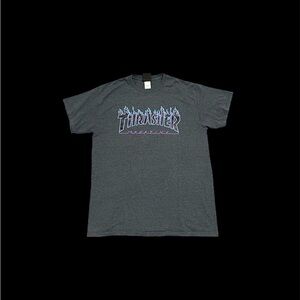 Grey Thrasher T-Shirt Sz M